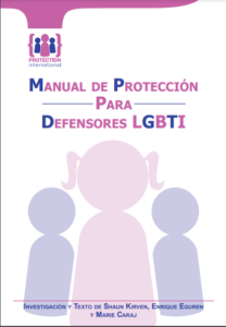 Lee más sobre el artículo Manual de protección para defensores LGBTI
