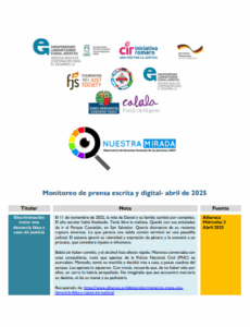 Lee más sobre el artículo Monitoreo población LGBTI Abril 2025