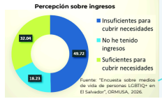 Lee más sobre el artículo Empleo e ingresos: las brechas económicas que enfrenta la población LGBTIQ+ en El Salvador